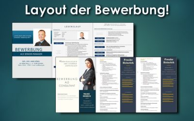 Layout der Bewerbung: So punkten Sie mit dem Design