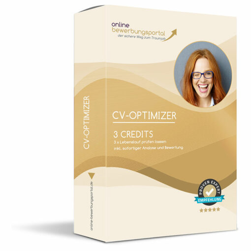 Produktbox 3 Credits CV-Optimizer