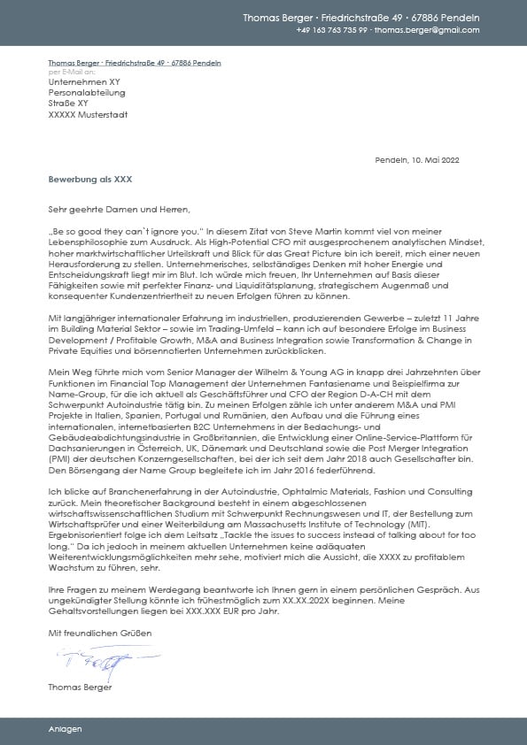 Anschreiben Bewerbungsvorlage Thomas-Berger Anschreiben Bewerbungsvorlage Thomas-Berger