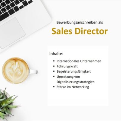 Bewerbungsanschreiben als Sales Director