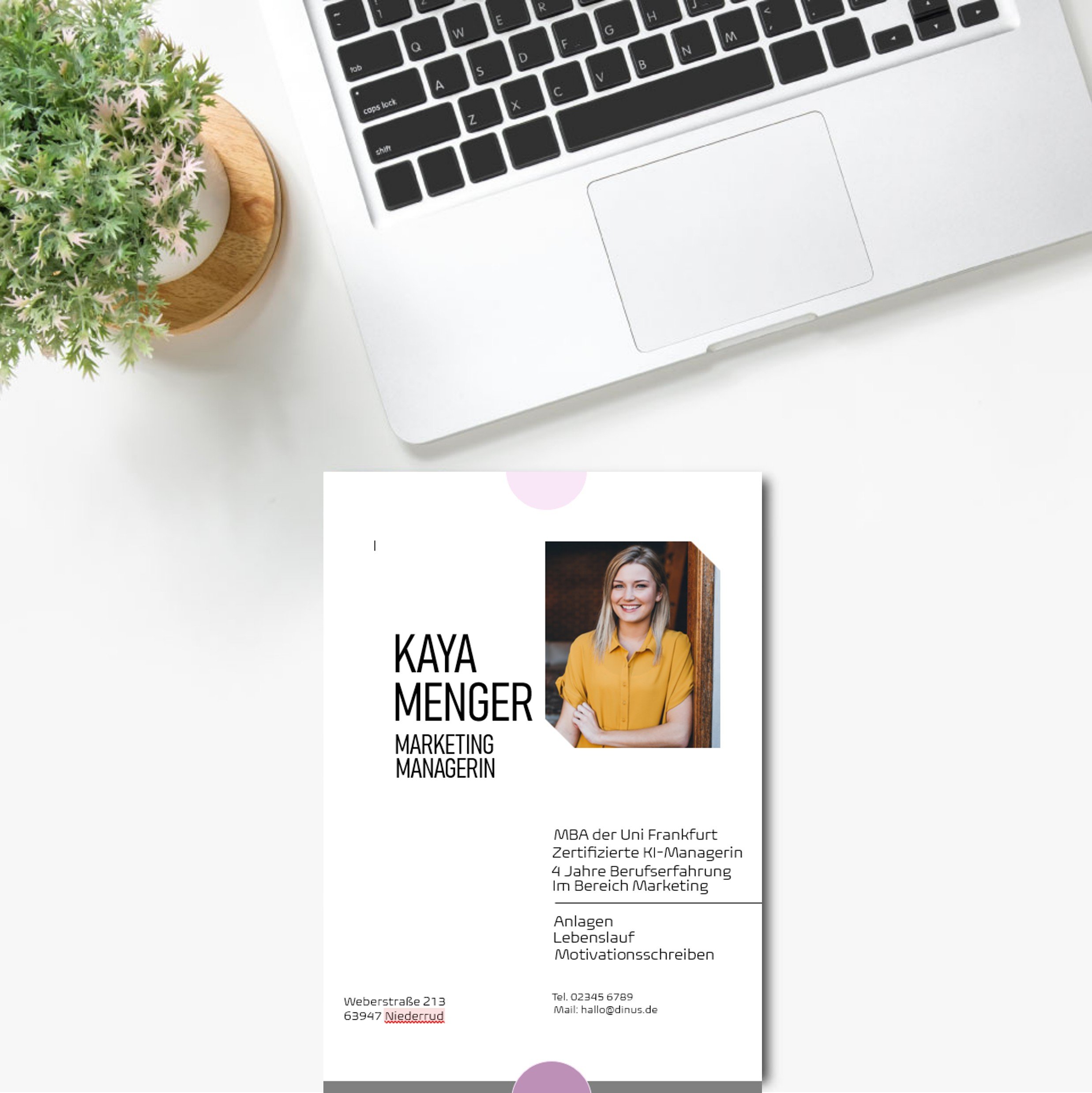Deckblatt Marketing